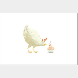 Cupcake Chicken Posters and Art